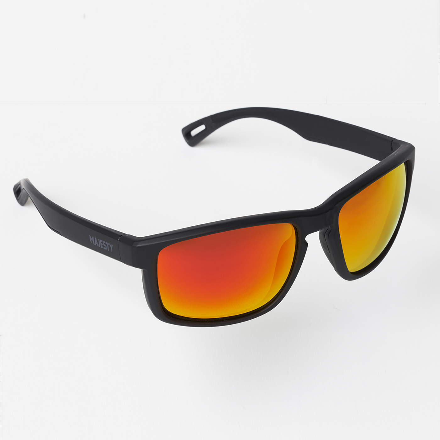 Majesty Vertex matt black/ polarisert red ruby linse — bilde 5
