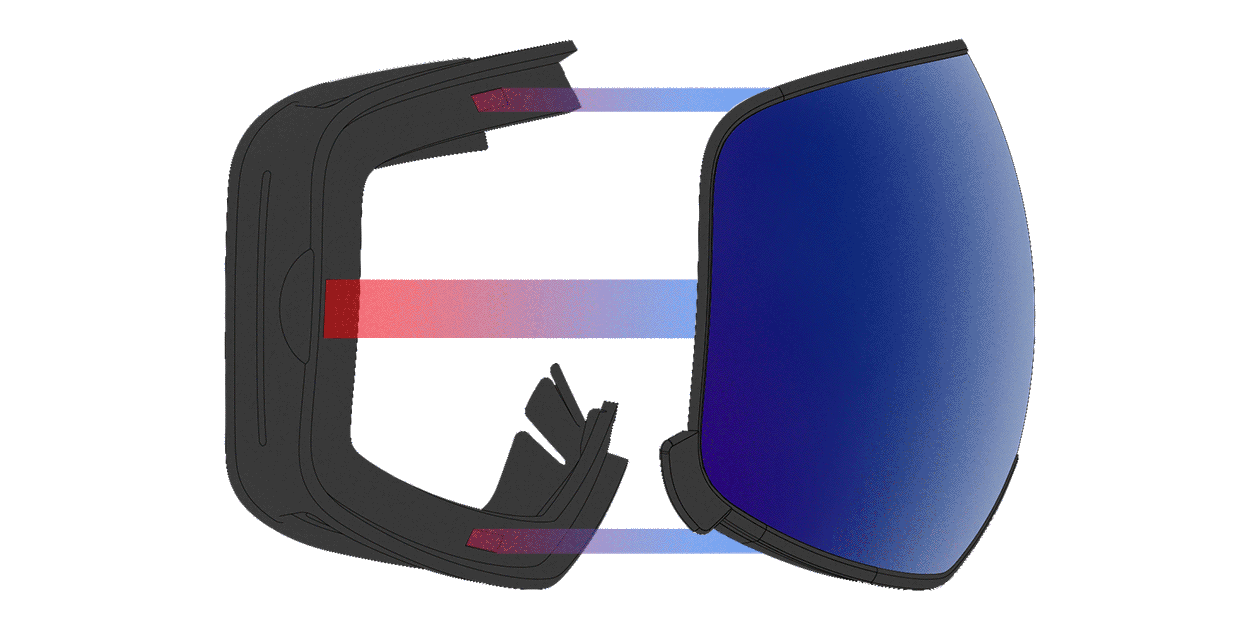 Majesty Force C Black/Ultraviolet lens + citrine spare lens — bilde 5