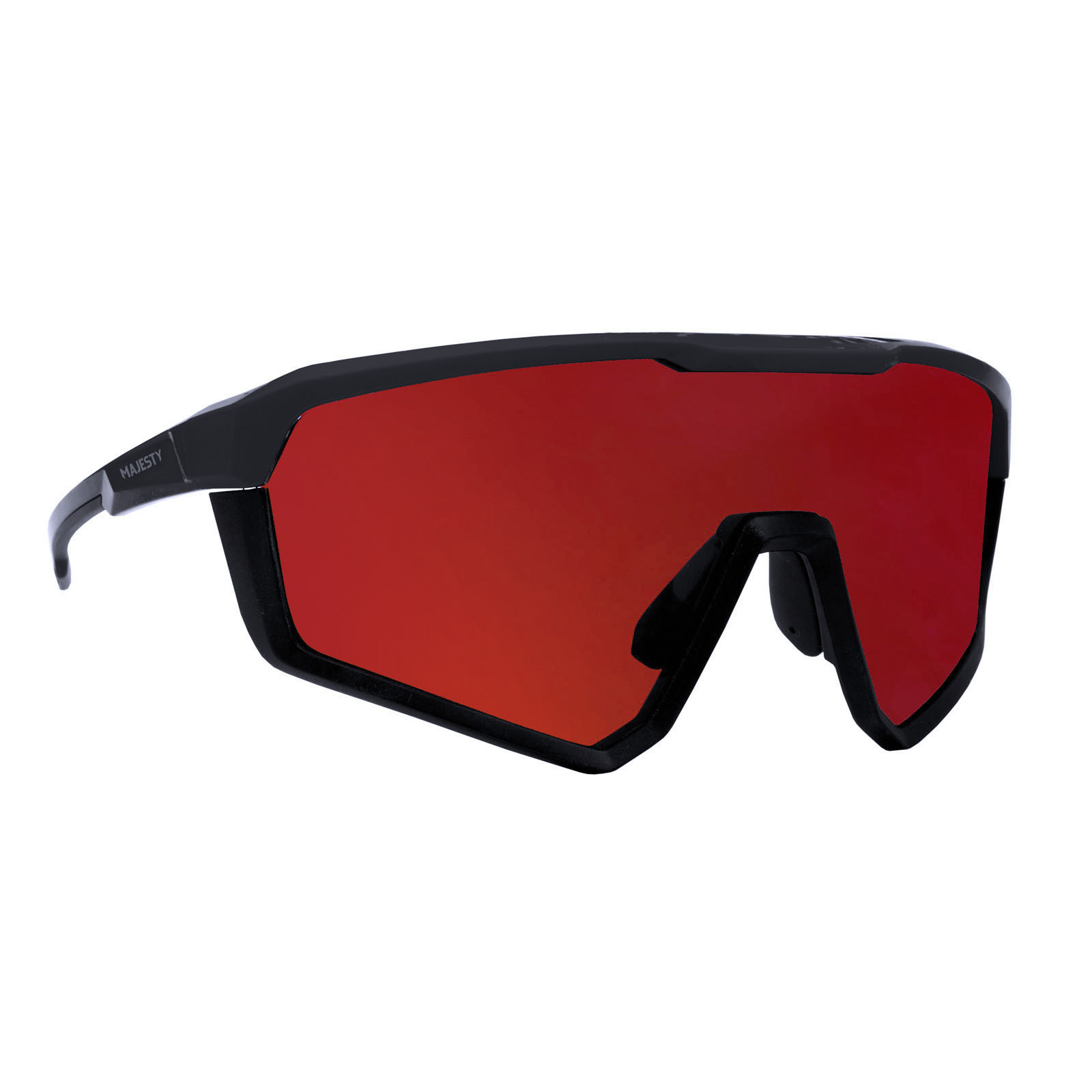 Majesty Pro Tour sort med red ruby linse + klar linse — bilde 6