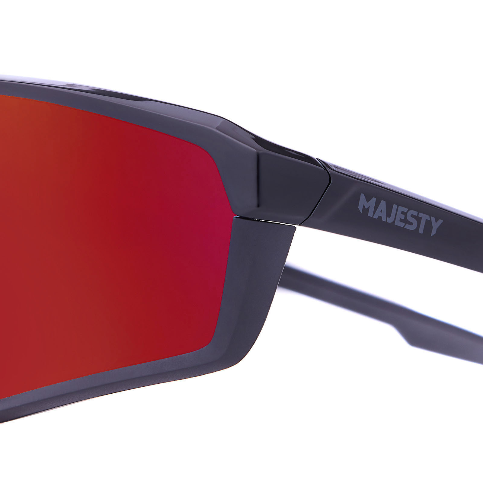 Majesty Pro Tour sort med red ruby linse + klar linse — bilde 5