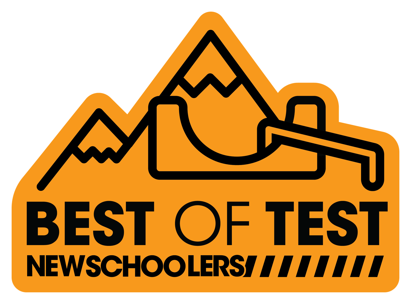 Newschoolers Best of Test – kåret til en av de beste skiene i Newschoolers sin skitest.